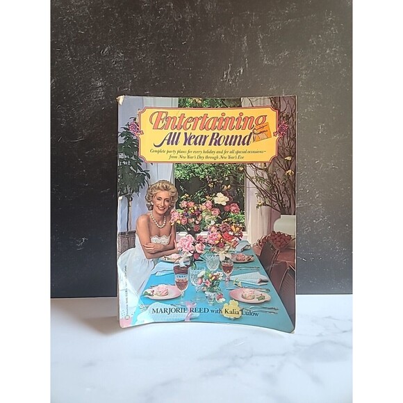 Entertaining All Year Round By Marjorie Reed Paperback - Picture 1 of 10